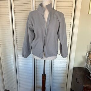 The North Face Kids Light Gray Fleece Jacket